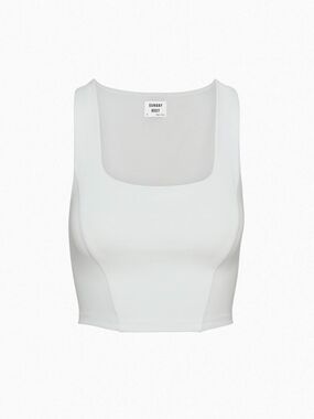 NWOT Aritzia Sunday Best Jagger Top - White Size M